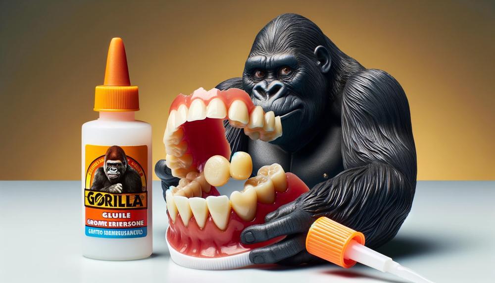 Can I Use Gorilla Glue To Fix My Dentures? Glue Crafters