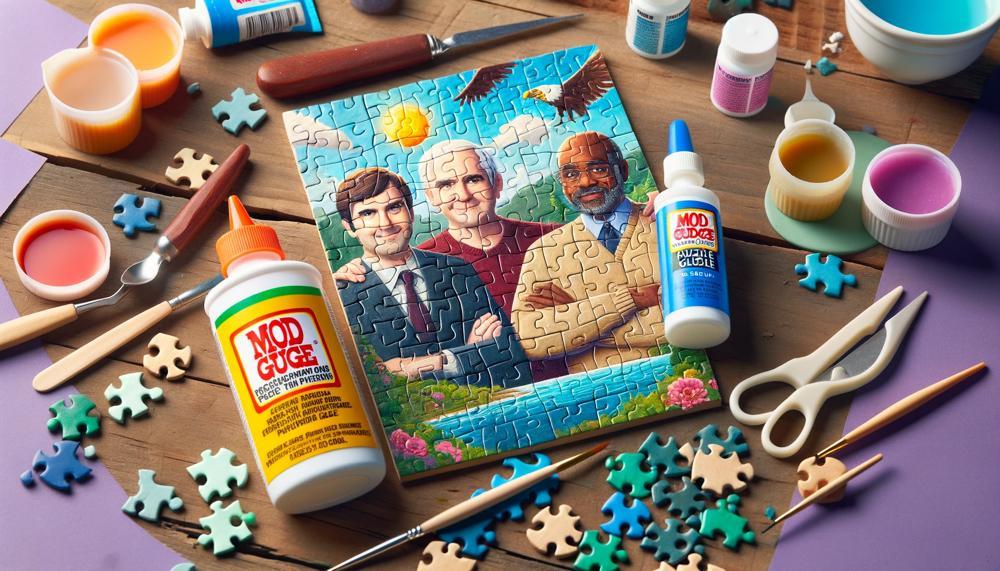 Can I Use Mod Podge As Puzzle Glue? Glue Crafters