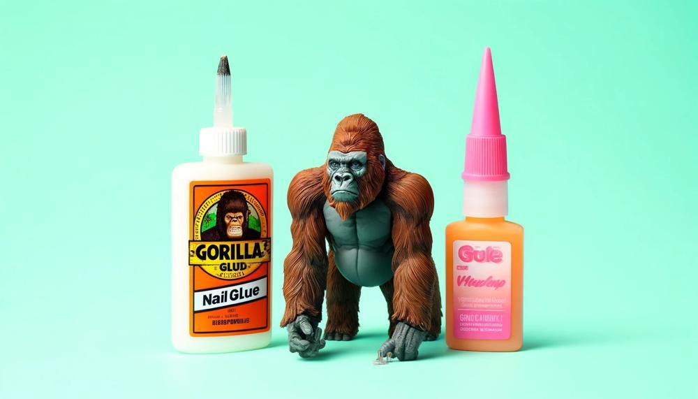 Can I Use Gorilla Glue Instead Of Nail Glue? Glue Crafters